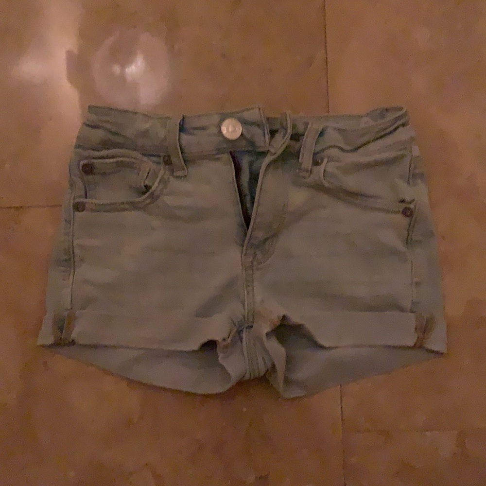 American Eagle jeans shorts, light blue